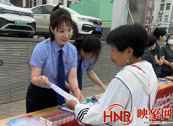 焦作山阳区检察院开展《反有组织犯罪法》集中宣传活动