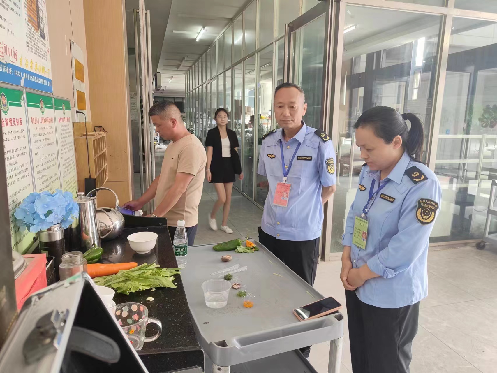 助学子圆梦  通许县市场监管局全力护航高考