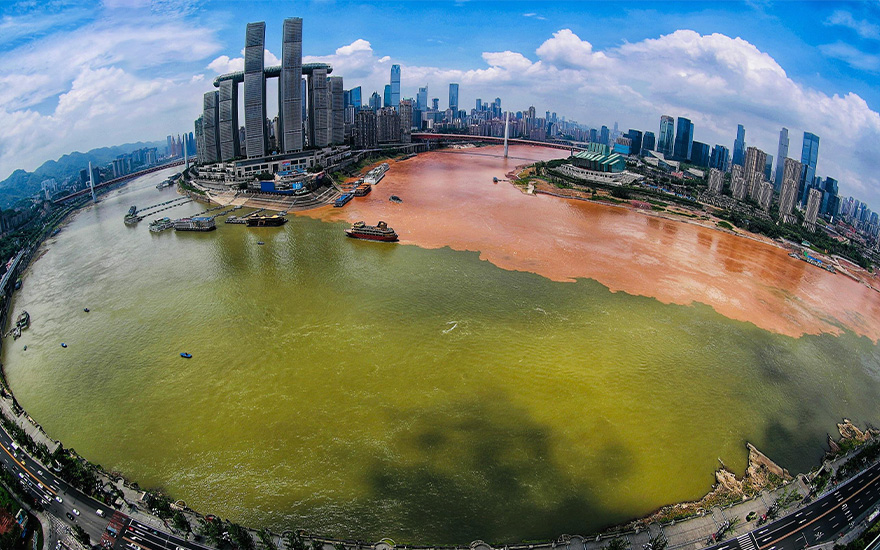 “鸳鸯锅”奇观从何而来？答案在这里→