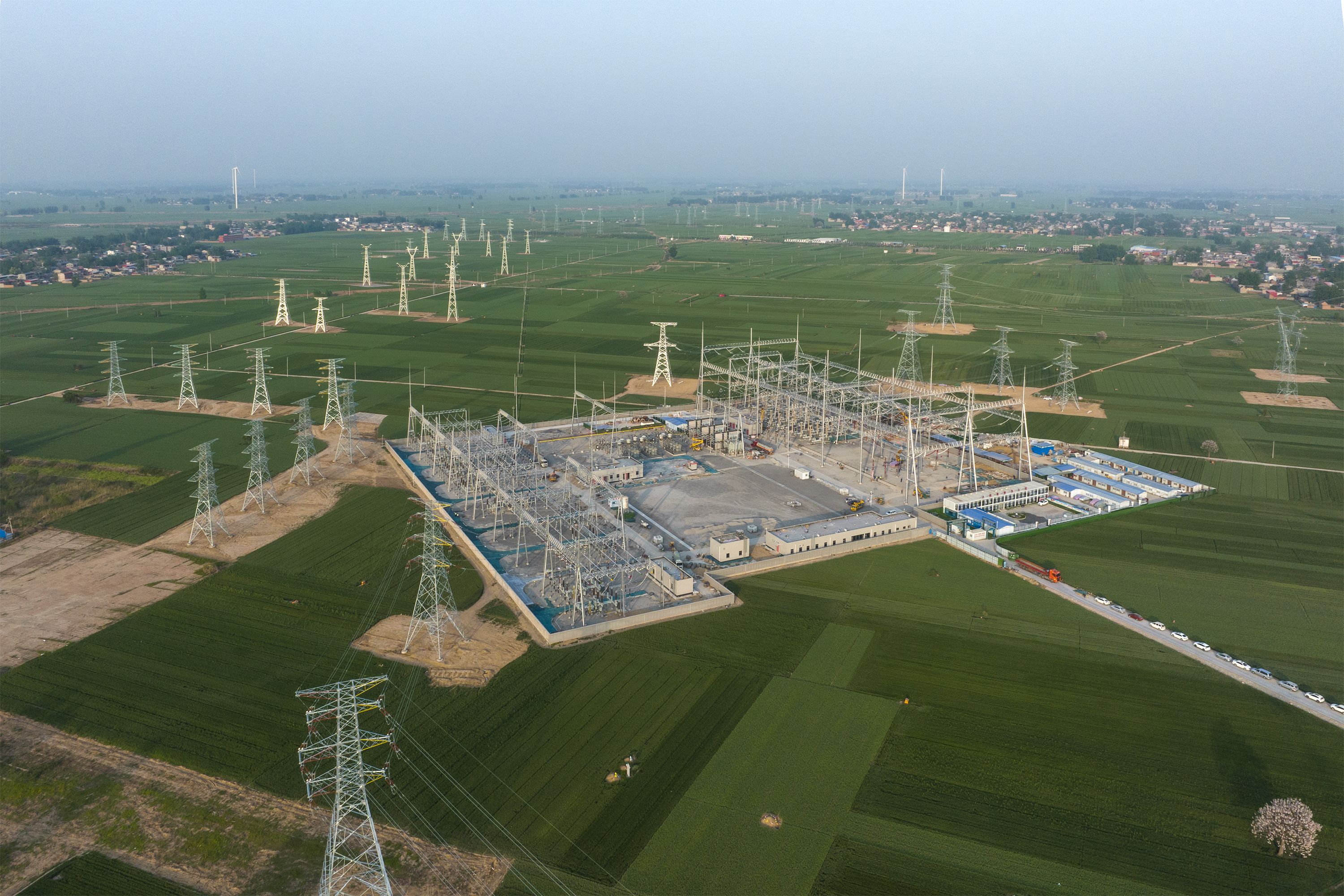 第49座来了500千伏龙亭变电站投运开封东部供电可靠性再提高