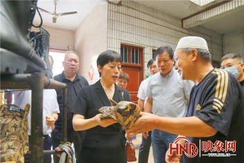 济源市人大常委会办公室被授予“河南省文明单位标兵”称号