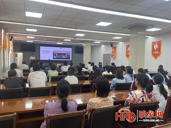 工行周口分行开展夏季消防安全培训