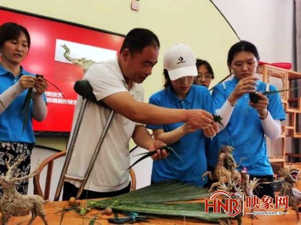 华北水利水电大学非遗考察队：走进周口非遗文化 传承技艺青春“活力”