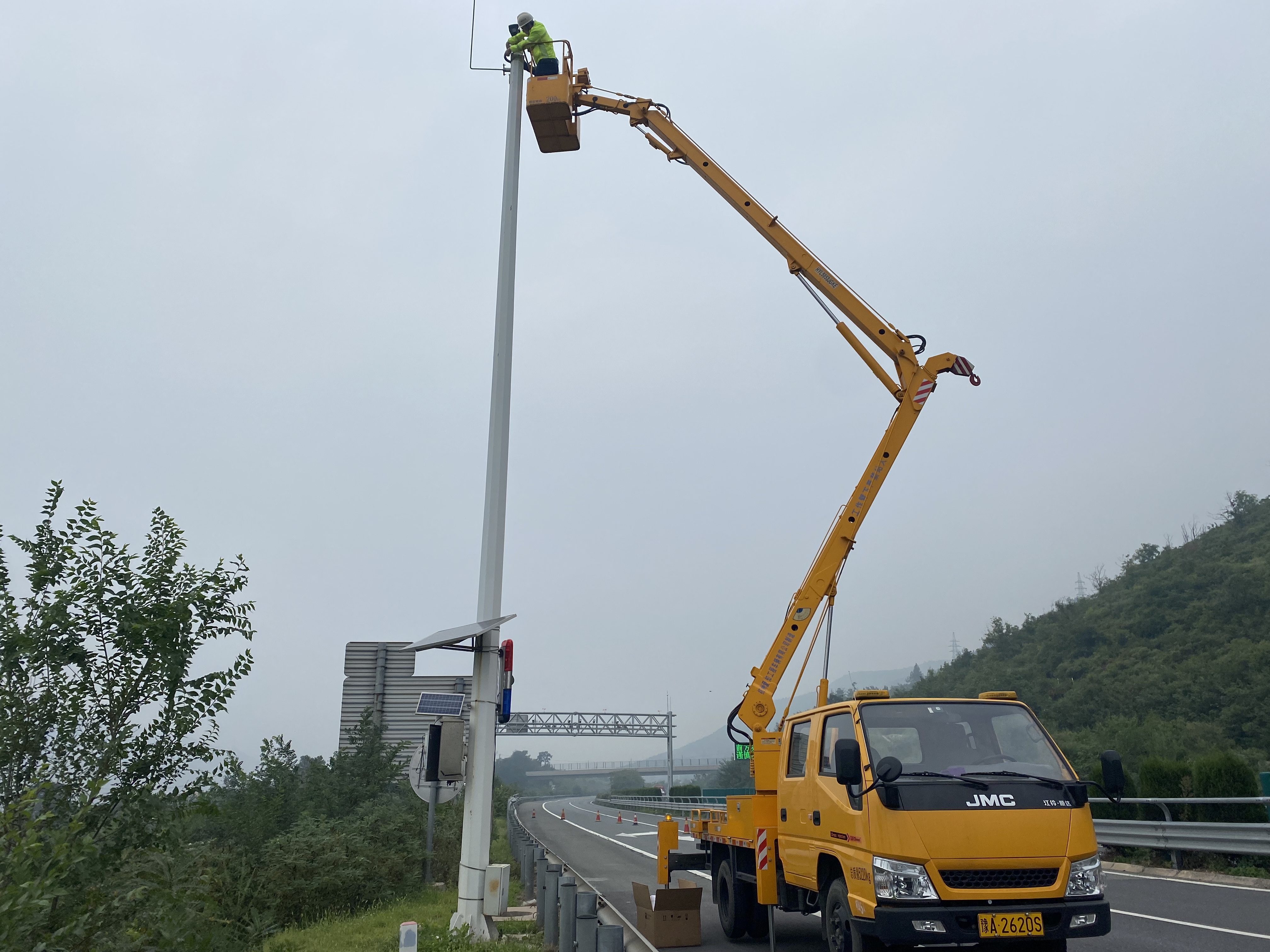 安澜2023连霍高速郑州段四个加强开展防御台风工作