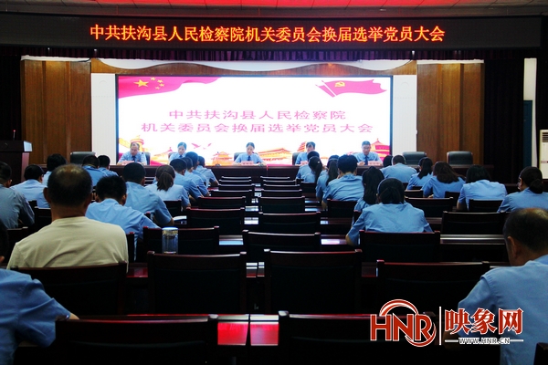 扶沟县检察院召开党员大会圆满完成机关党委换届选举