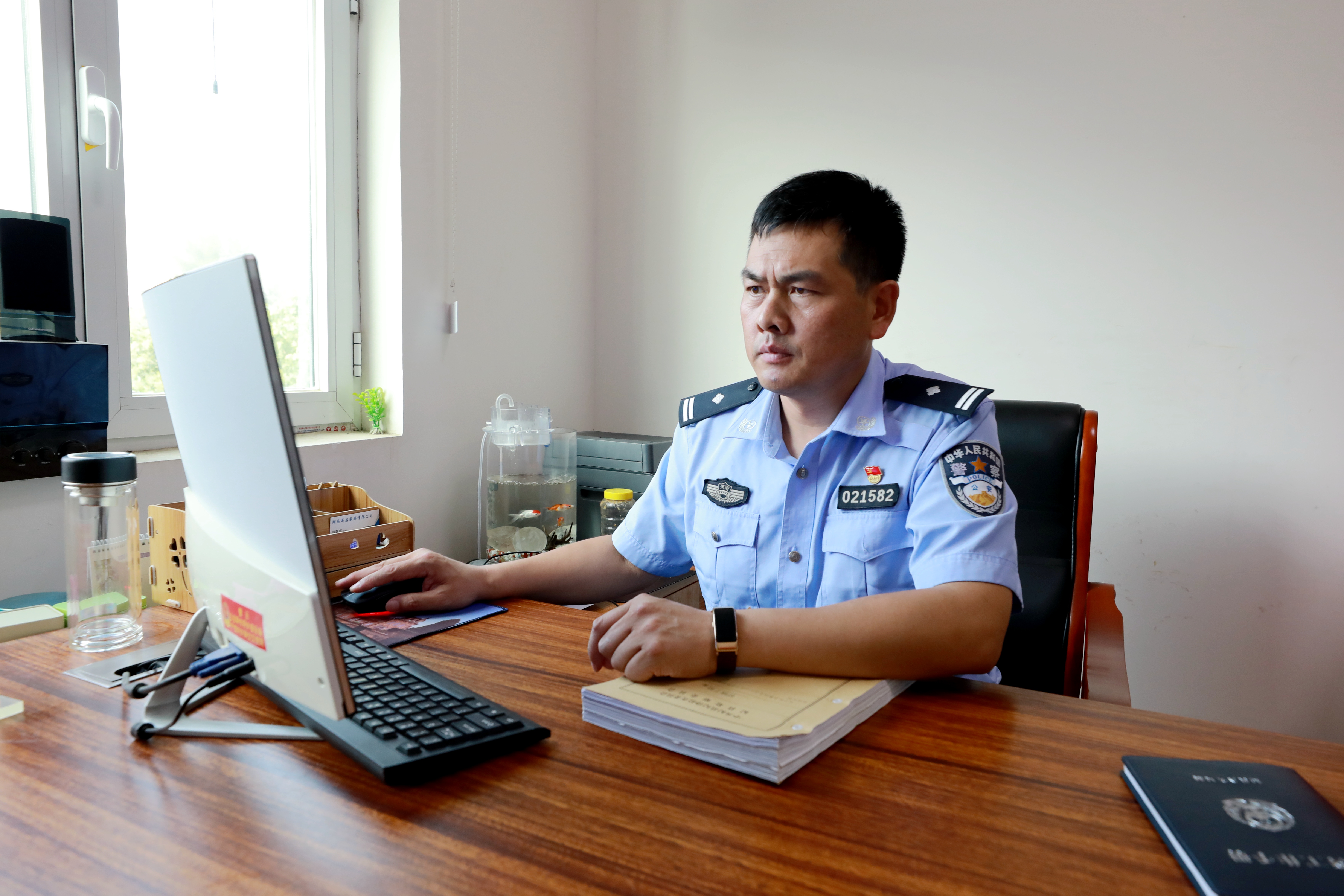 杞县民警陈振国：守城区平安，护群众安宁
