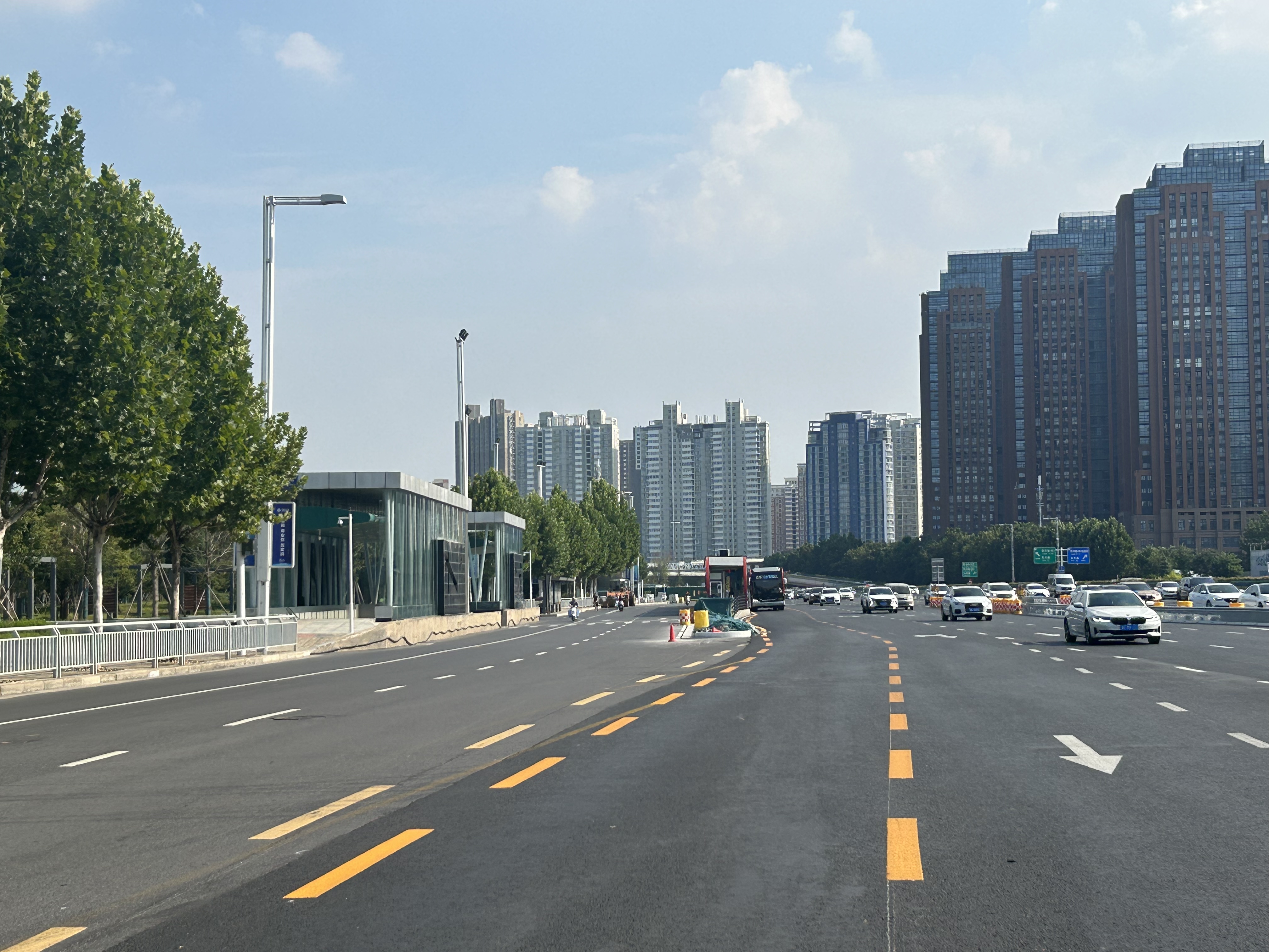 畅通郑州在行动实时监测分析科学调整优化确保中州大道黄河路立交至