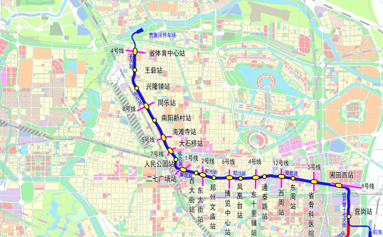 年底前，郑州还将开通3条地铁线路！