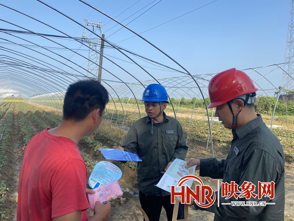 国网新蔡县供电公司:安全宣传“零距离” 优质服务暖心田