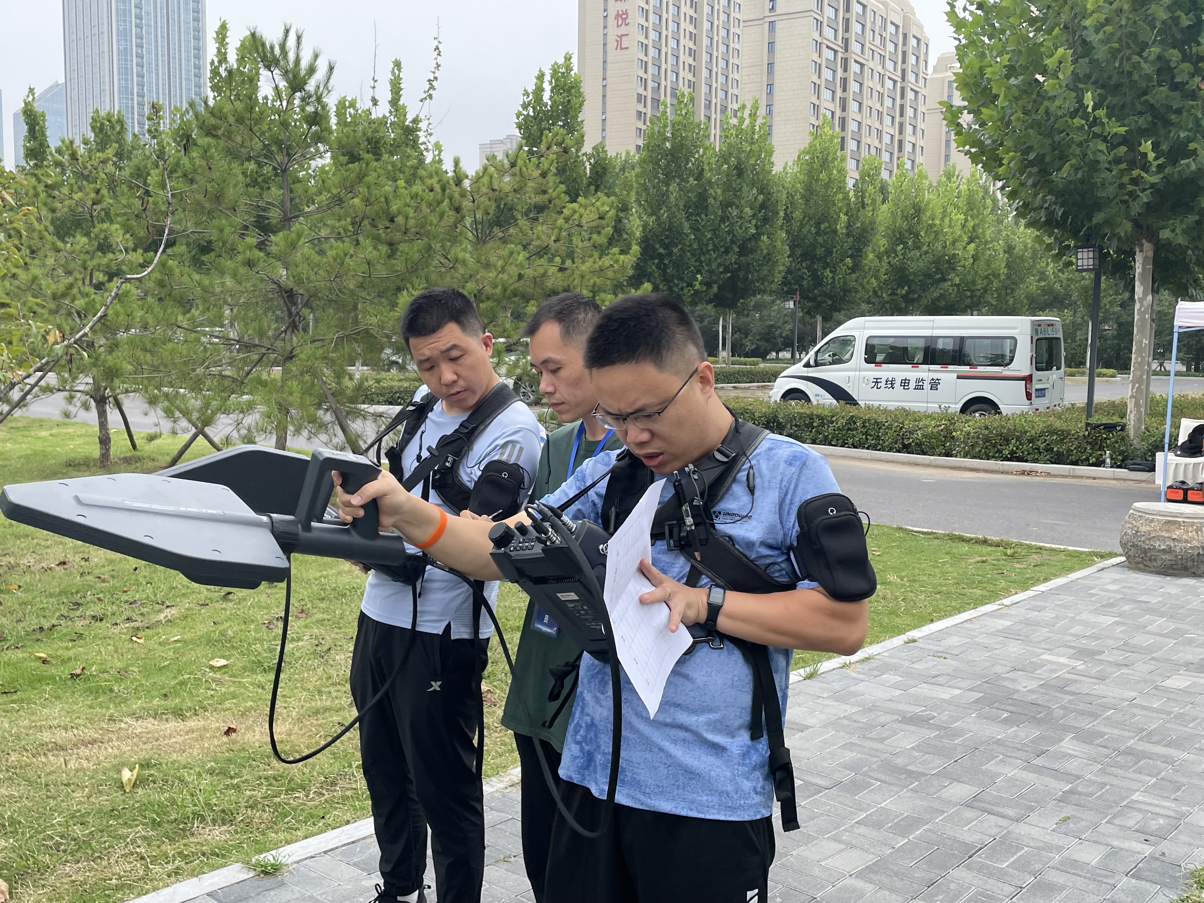 以练促学以赛厉兵2023年河南省无线电监测业务技能大赛鹤壁开赛