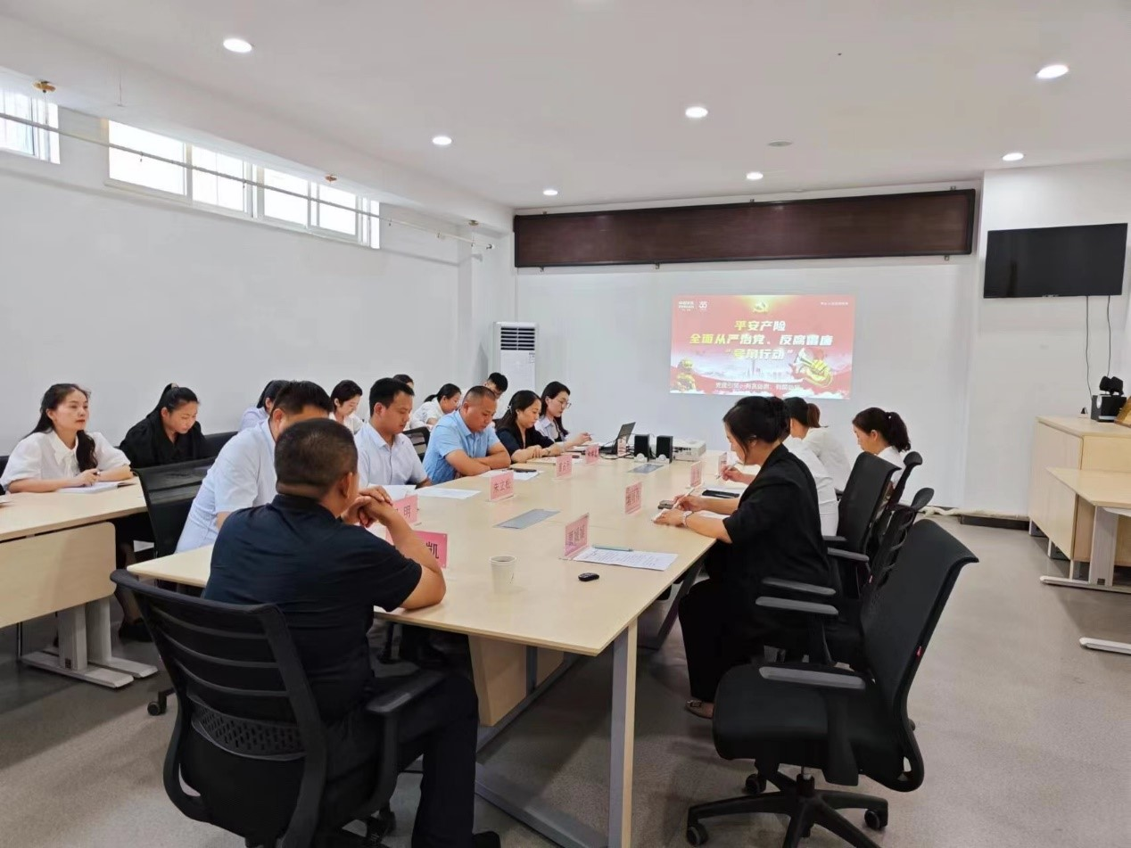 深化行动部署 平安产险新乡中支全面开启“号角行动”督导巡察工作