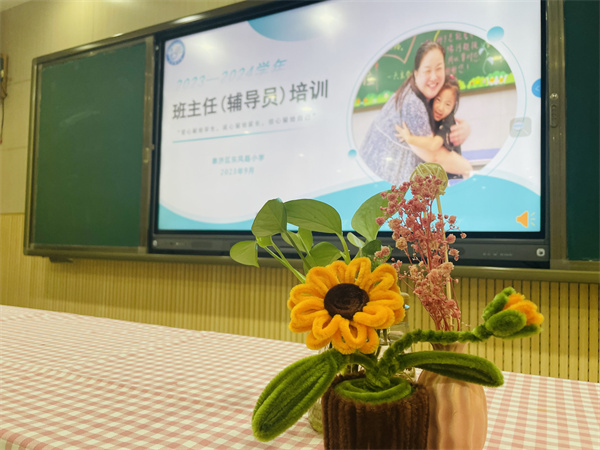郑州市惠济区东风路小学开展班主任（辅导员）工作培训会