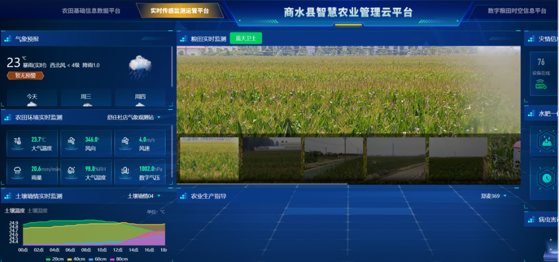 数智话丰收河南移动打造农业大数据中心培育5g智慧农业超级沃土