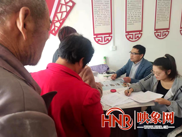 唐河县湖阳镇卫生院开展门诊慢性病鉴定工作