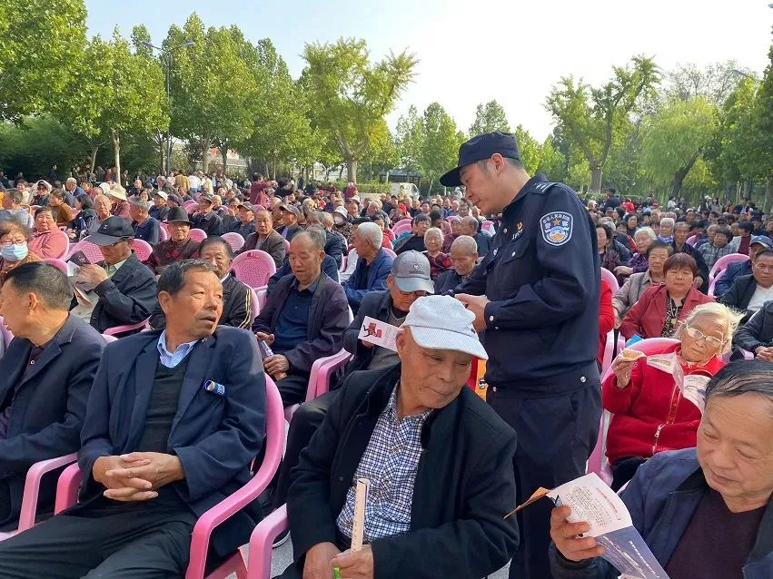 嵩阳路派出所：以宣促安 构筑反诈壁垒
