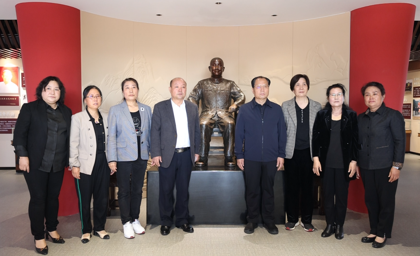 刘宝山纪念馆开馆仪式在塔沟武校举行