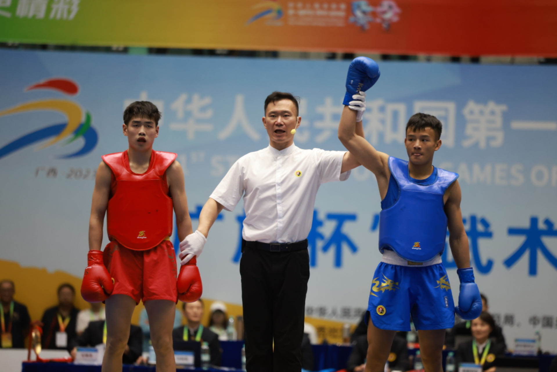 全国学青会散打比赛塔沟武校学员荣获2金1银1铜