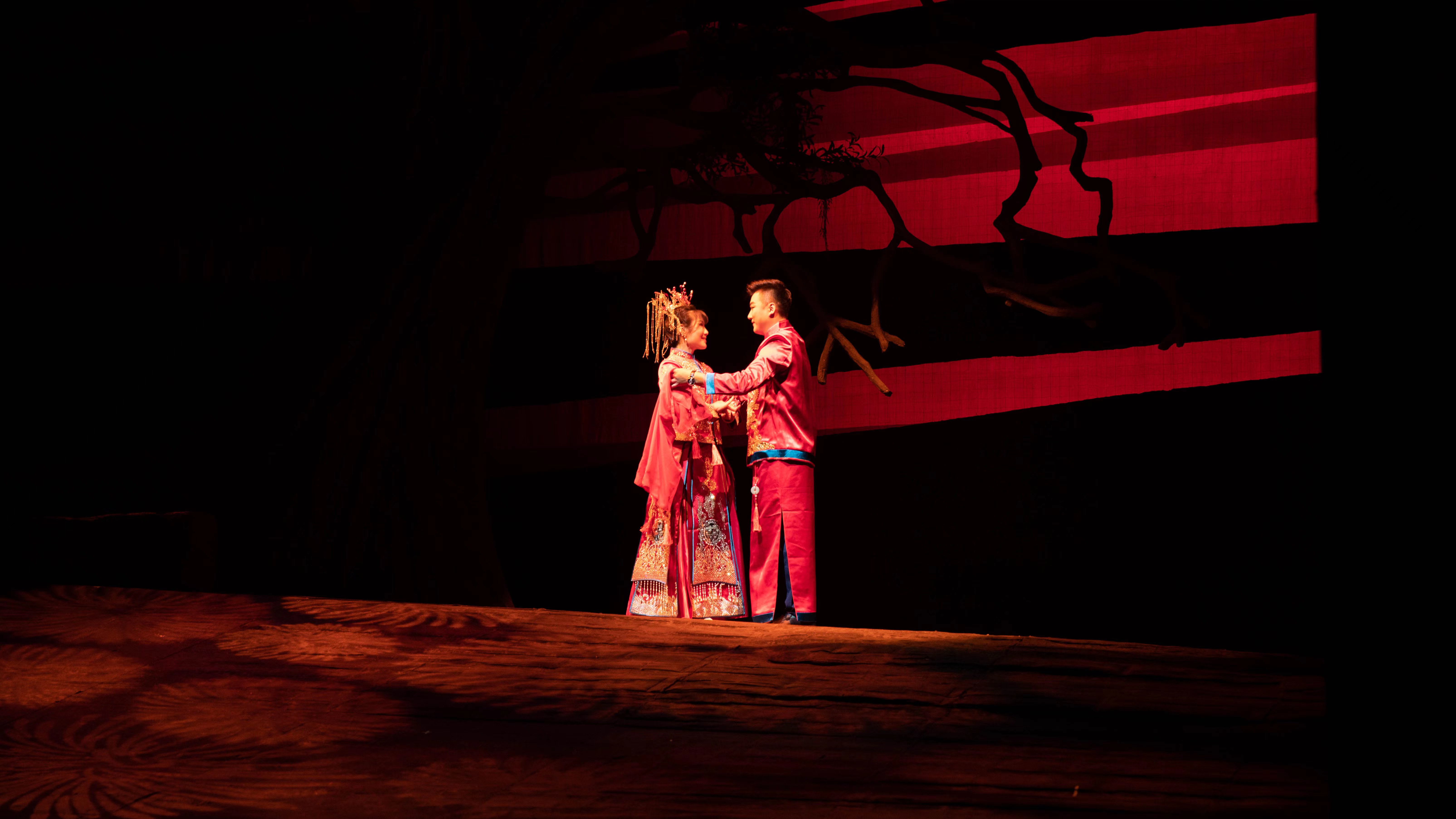 大型淮北梆子戏风雨王家坝演绎家国情怀