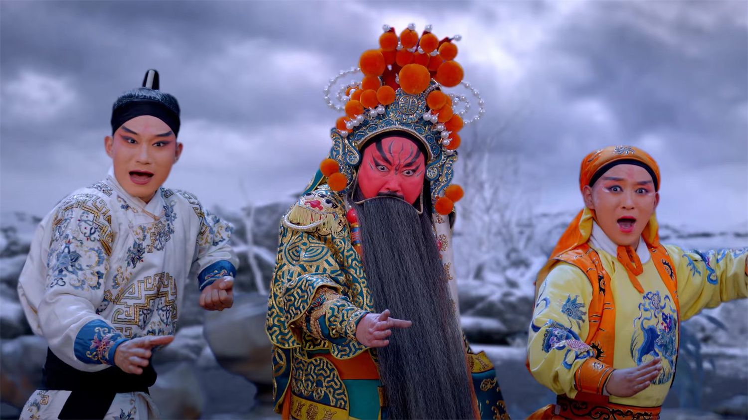 豫剧名家李树建领衔主演豫剧电影义薄云天在京首映