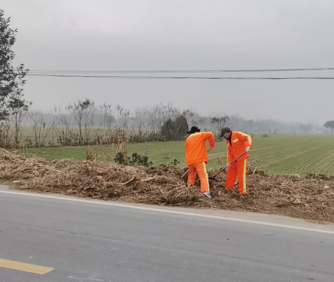 宁陵县交通运输局开展冬季农村公路精细化养护