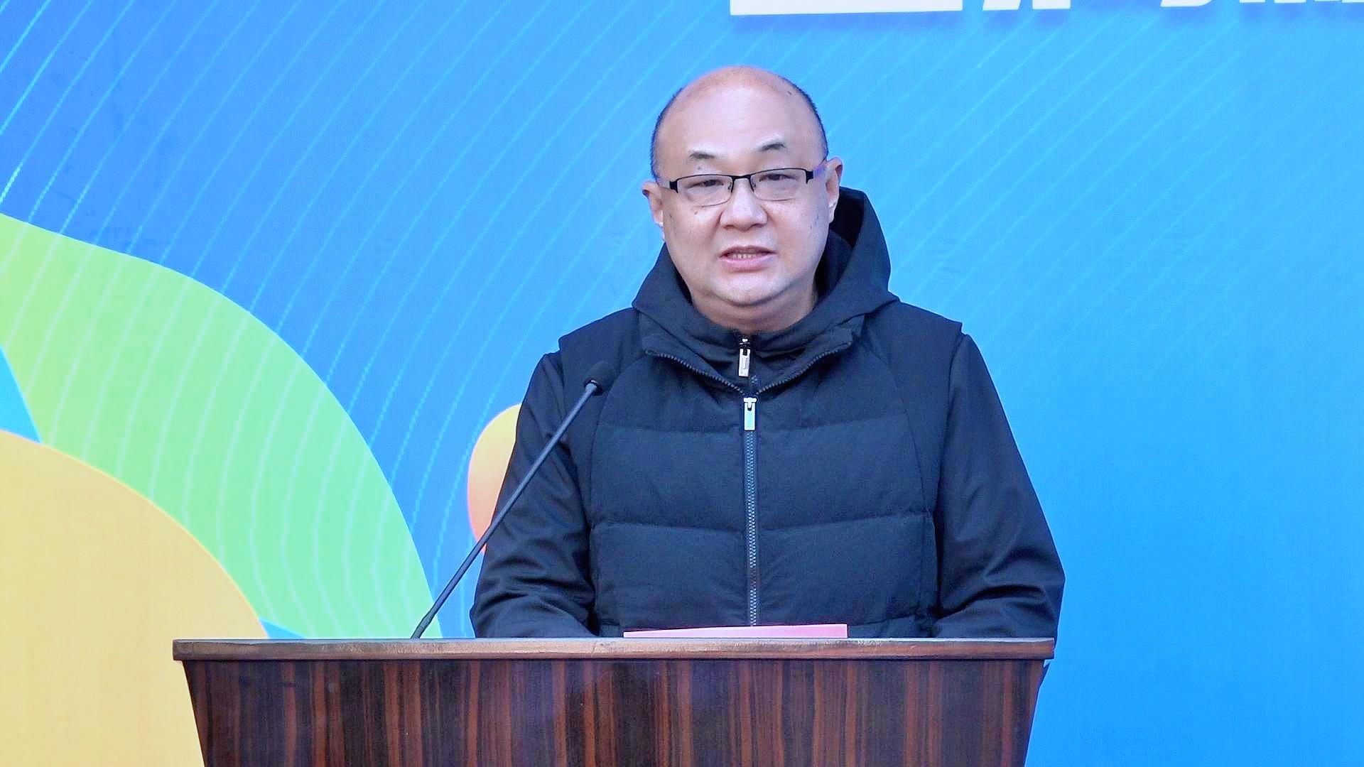 沈剑波致辞郑州东方保龄球馆总经理赵季平致辞此次河南省保龄球运动