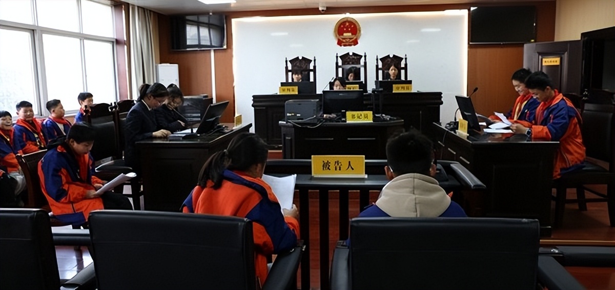 正阳县小学生变身大法官模拟法庭开庭啦