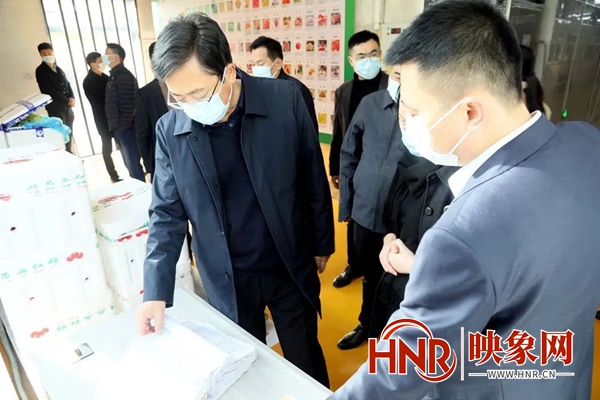 商丘市市场监管局党组书记、局长韩涛一行调研国家食品安全示范城市创建