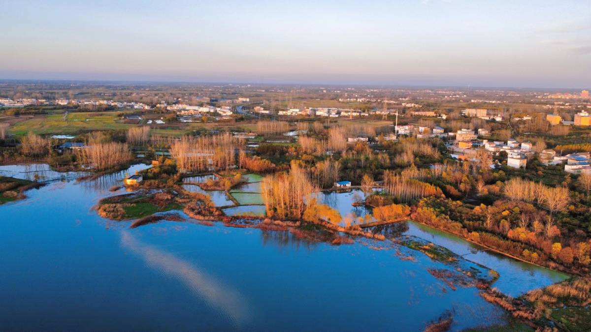 图集信阳潢川邂逅冬日美拉德