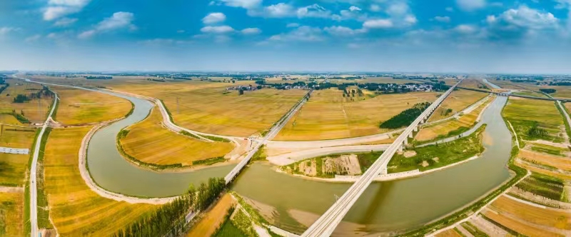 贾鲁河综合治理工程完工