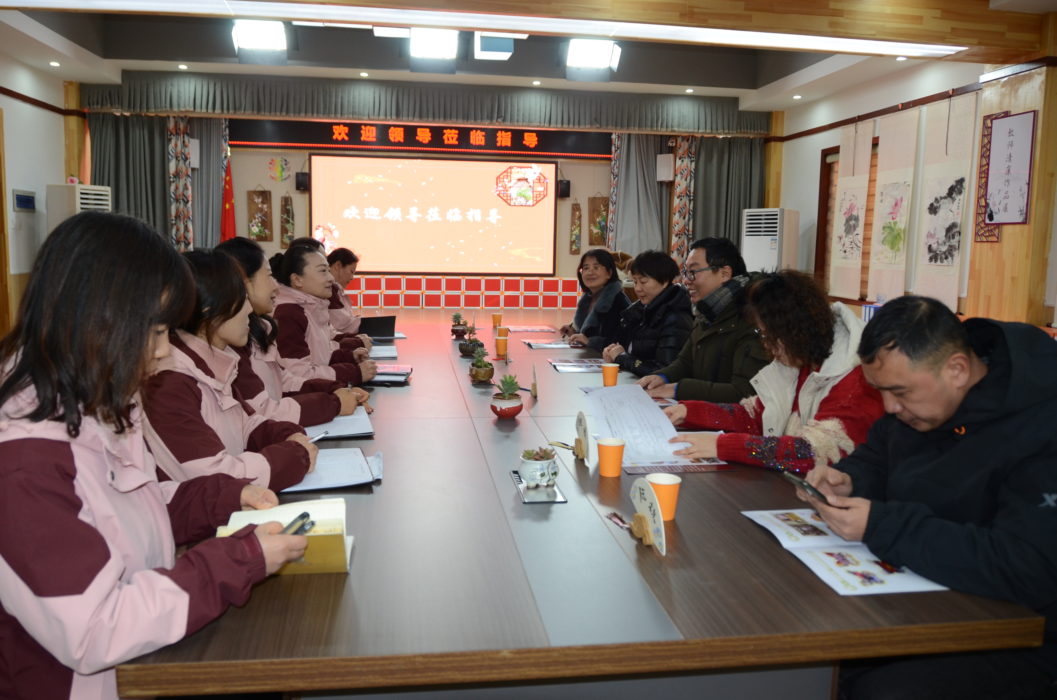 冬日暖阳沐人心  督导引领促发展