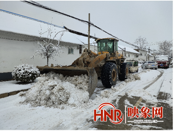 鹤壁经济技术开发区海河路街道多措并举应对降雪天气