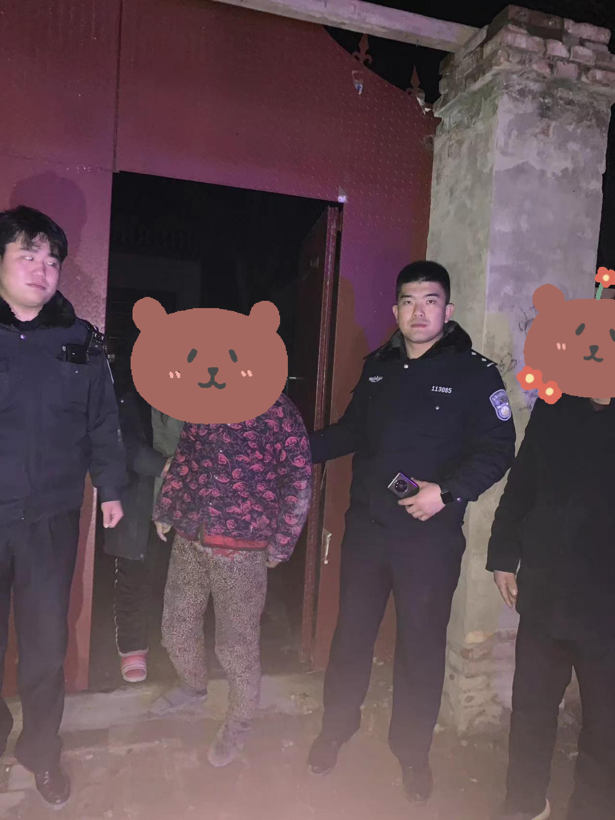 冬日暖“警” 照亮走失老人的平安“回家路”