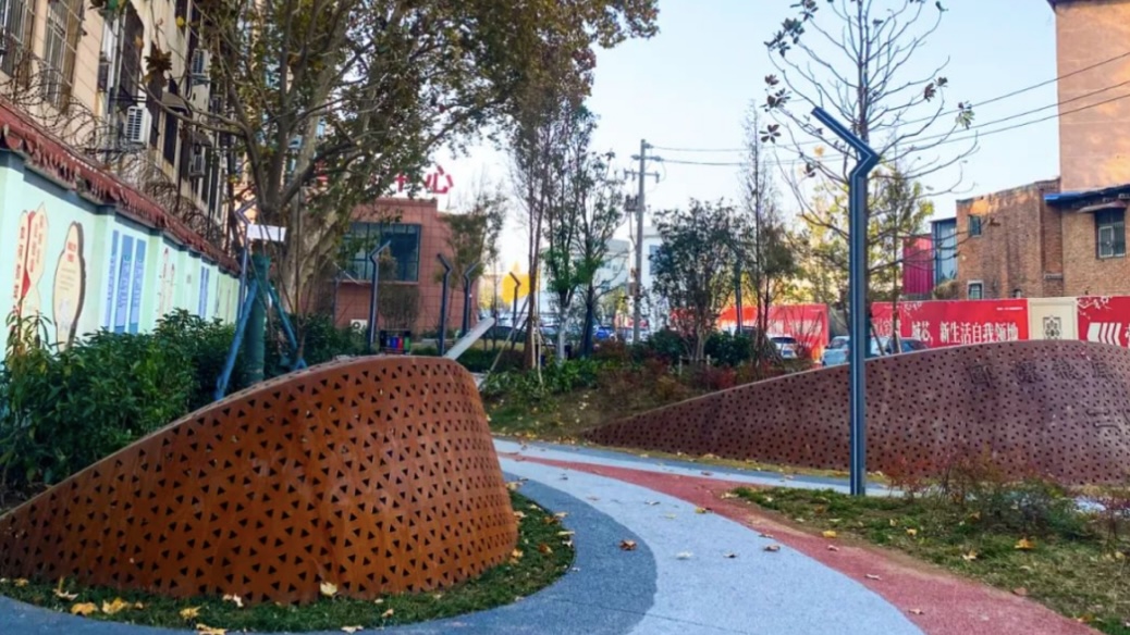 漯河16个口袋公园点缀街头尽显城市方寸之美