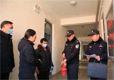 淇县朝歌派出所安全检查不松懈，筑牢平安“防火墙”