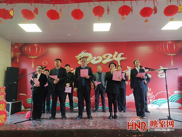 商丘市梁园区白云街道办事处举办2024年迎新春联欢会