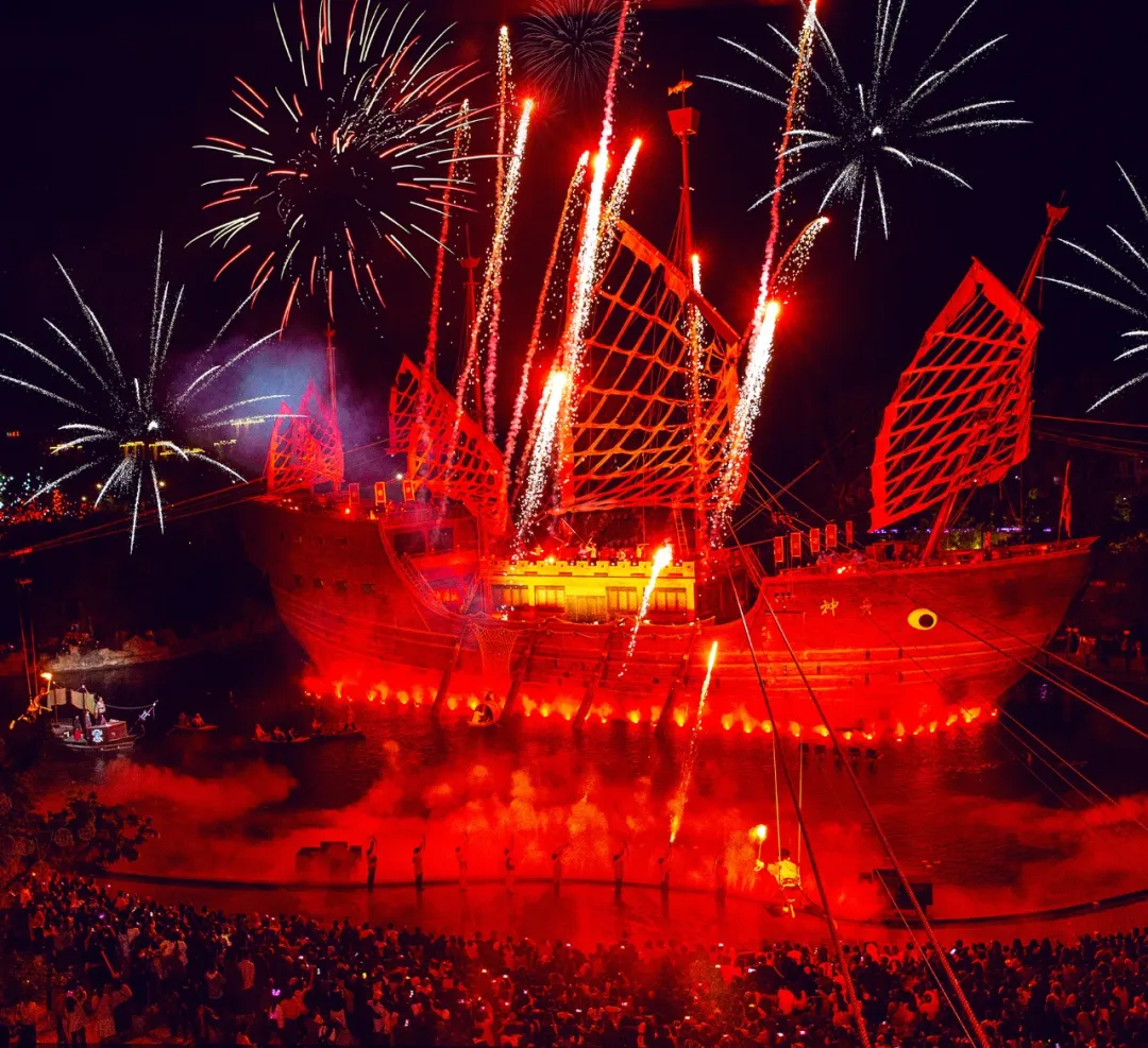 开封市万岁山武侠城春节大庙会·灯会盛大开幕