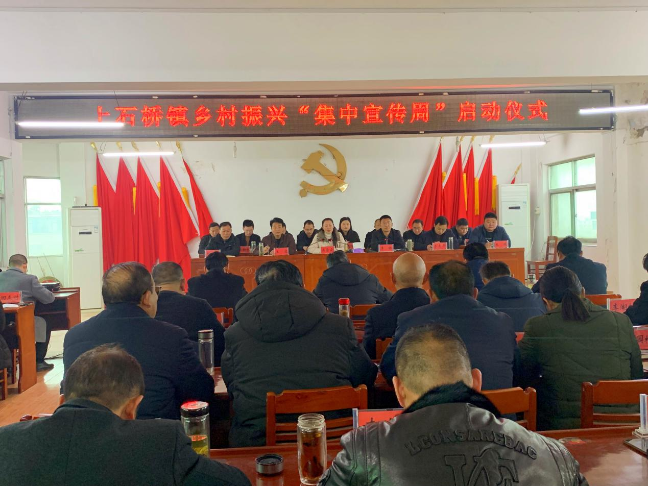 商城县上石桥镇举行乡村振兴集中宣传周活动