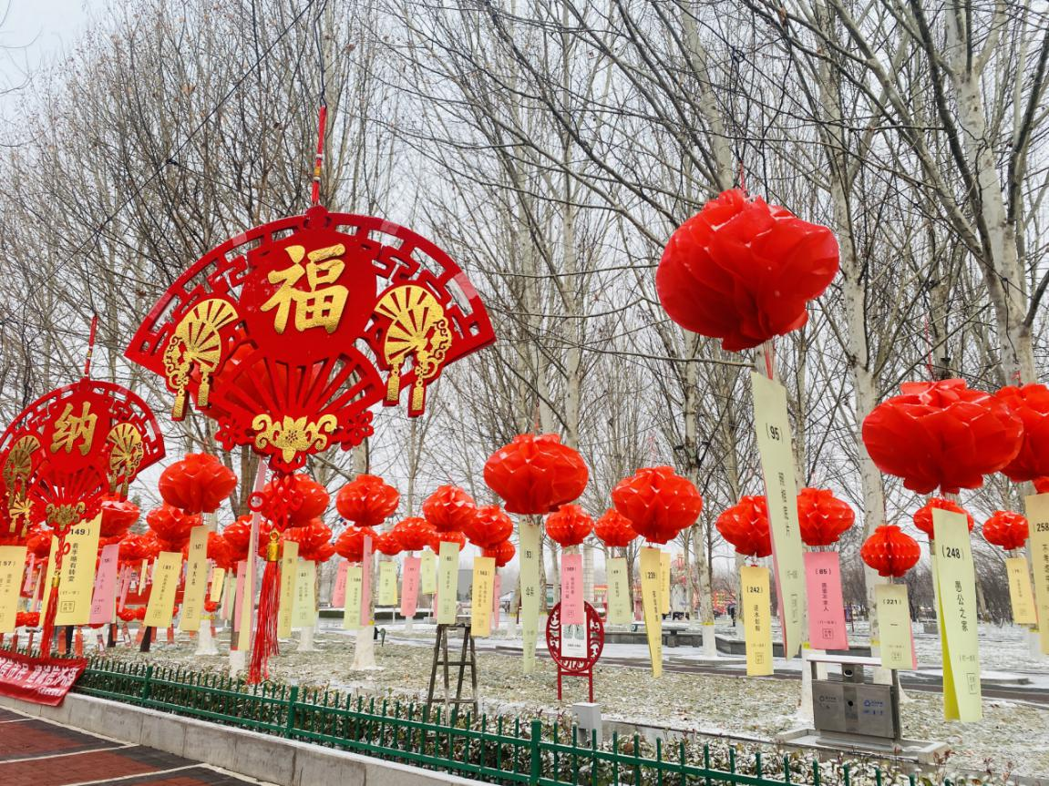 济源举行 "龙腾盛世·国泰民安"元宵节猜谜活动-大象网