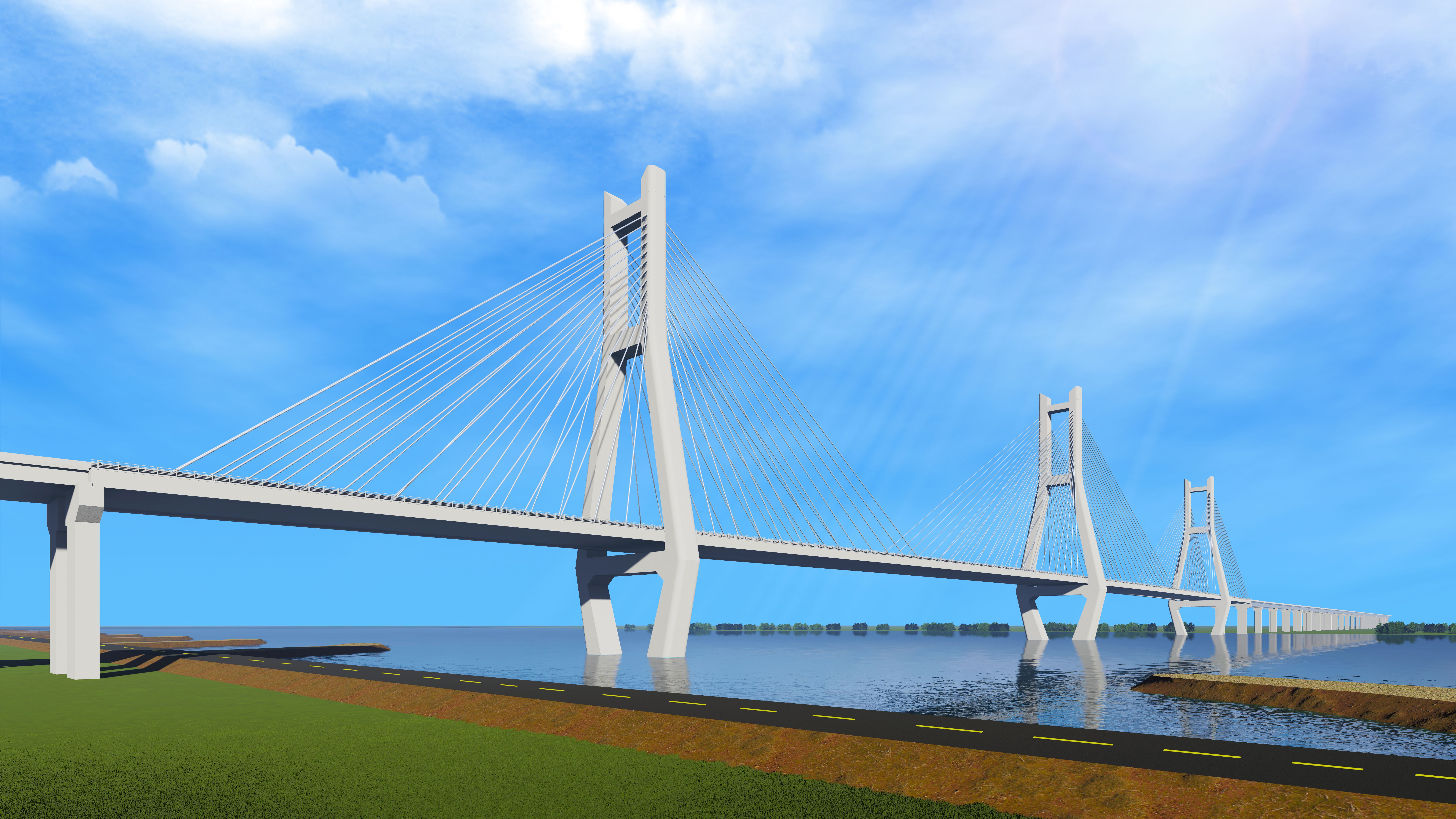 突破100米我国首次成功采用特大型架桥机架设百米钢箱梁