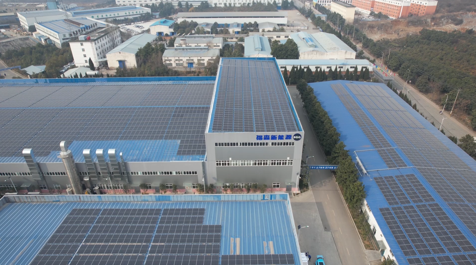 在南阳市淅川县的河南福森新能源储能科技有限公司储能电池生产线车间