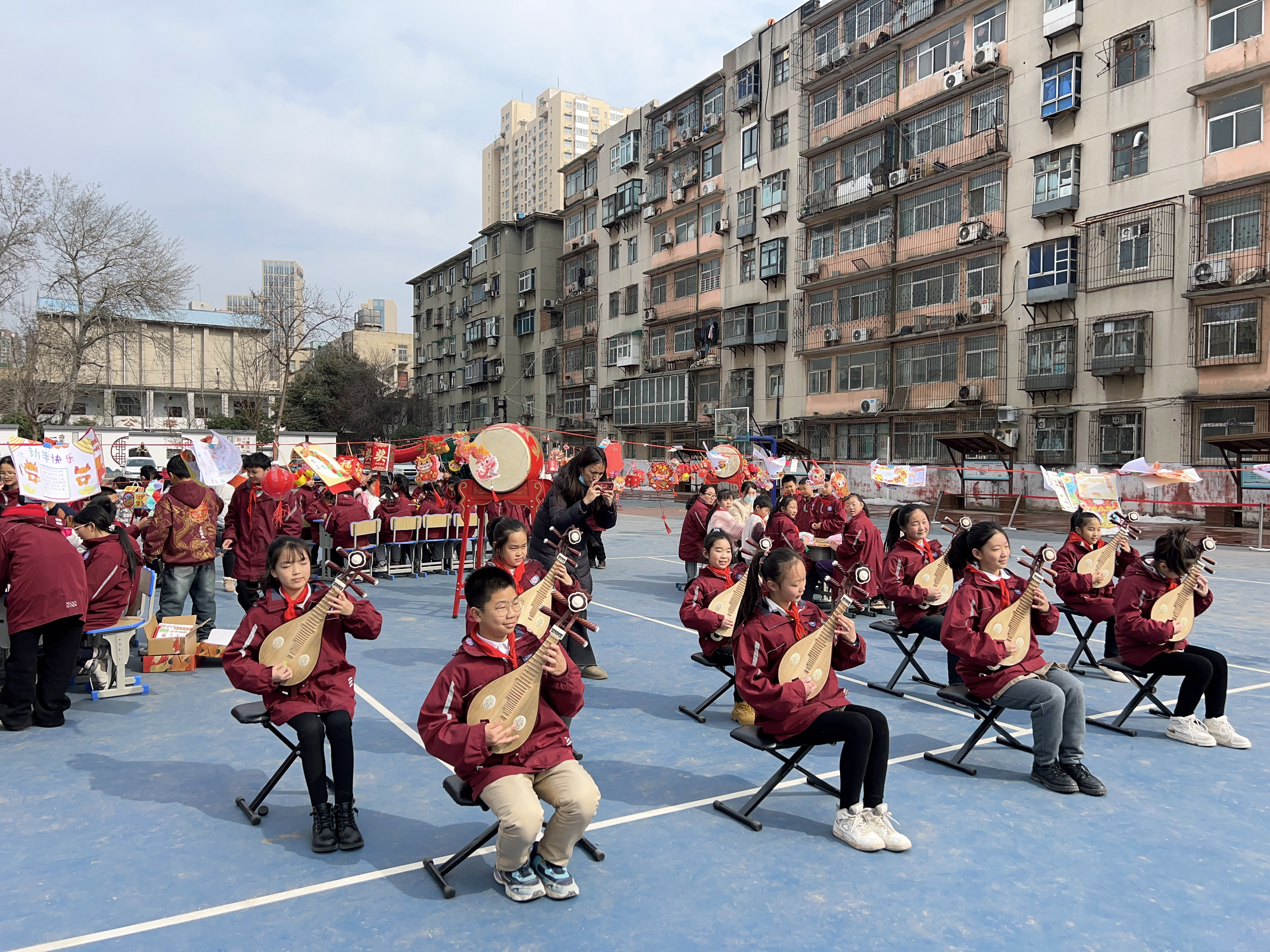 二七区京广路小学举办五育融合教育实践成果展