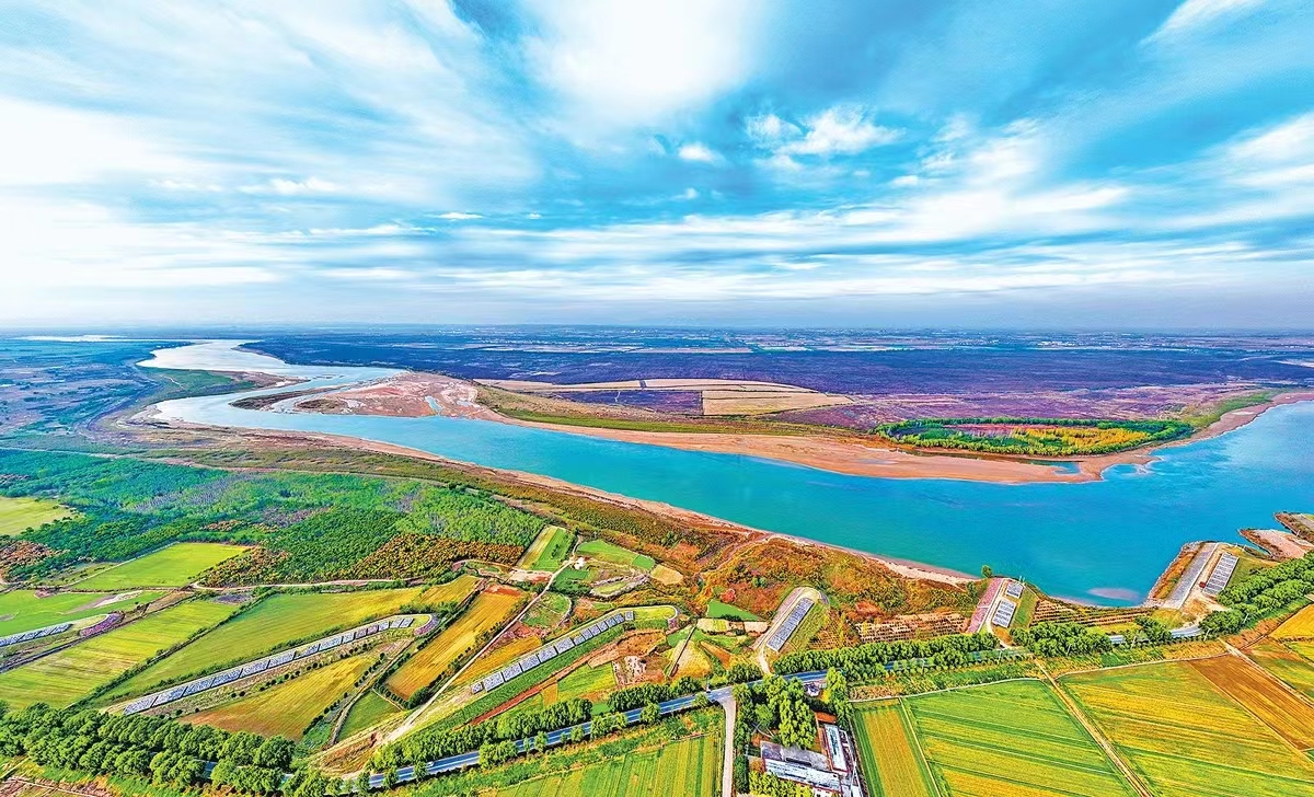 洛阳孟津黄河湿地国家级自然保护区 图源:河南日报增添区域增长的亮色