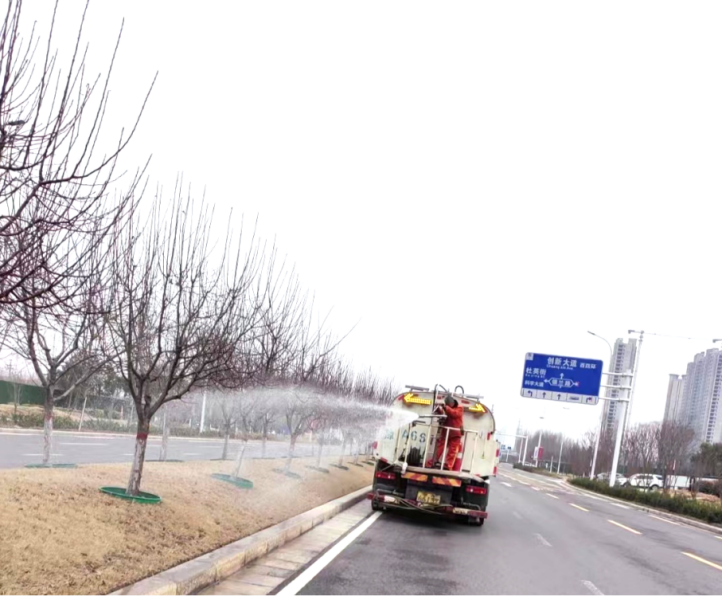 "三分种,七分养",郑州高新区全面启动春季返青水浇灌-大象网