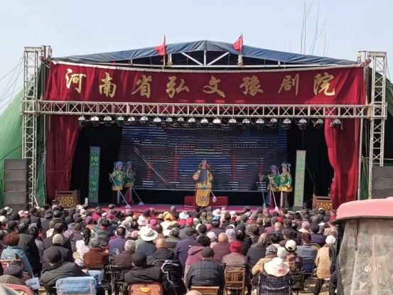 新乡县朗公庙镇:戏曲进乡村 文化进万家-大象网