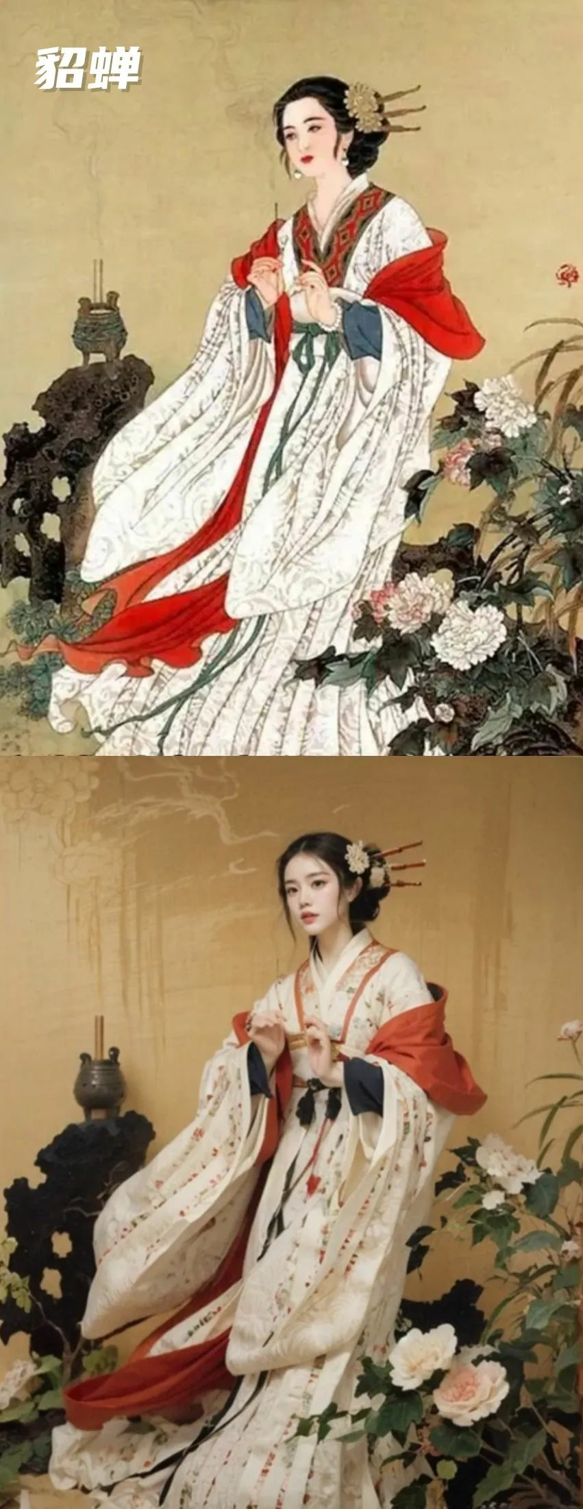 ai复原:历史上的四大美女vs四大丑男-大象网