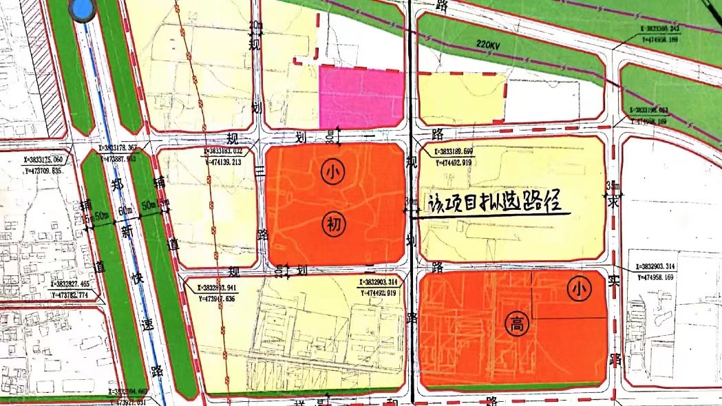 自己居住的正商兰庭华府,以及附近的龙湖和雅居乐两个小区