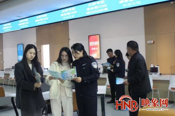 商丘市公安局建设派出所开展“网络谣言”普法宣传活动