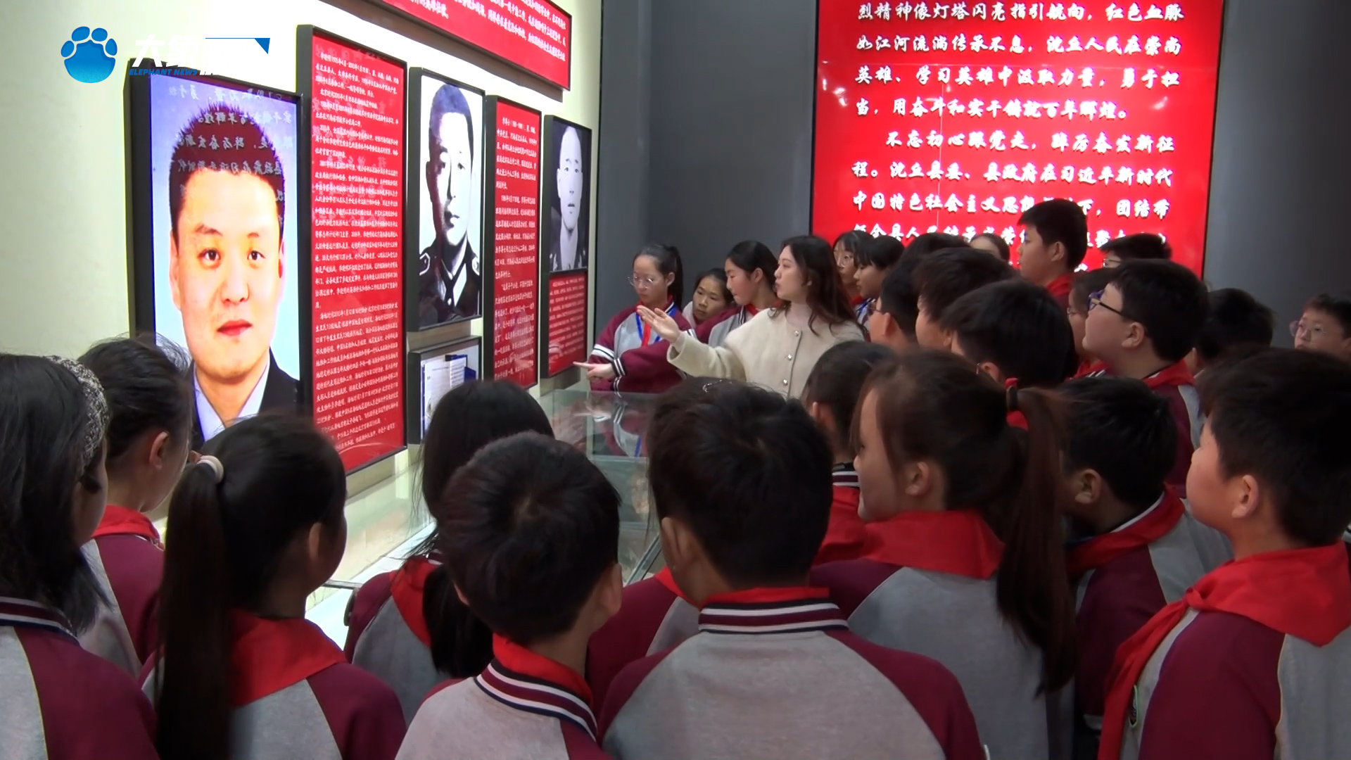 沈丘县组织开展"清明祭英烈"活动-大象网