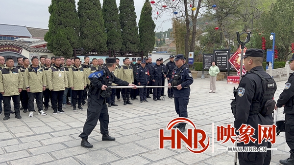 浚县巡特警大队：强化应急处置培训，共筑旅游安全新防线