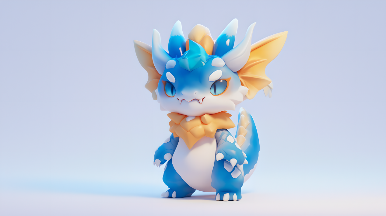 aigc星创营两周学员ai作品《游戏q版龙系列》首届aigc星创营学员作品